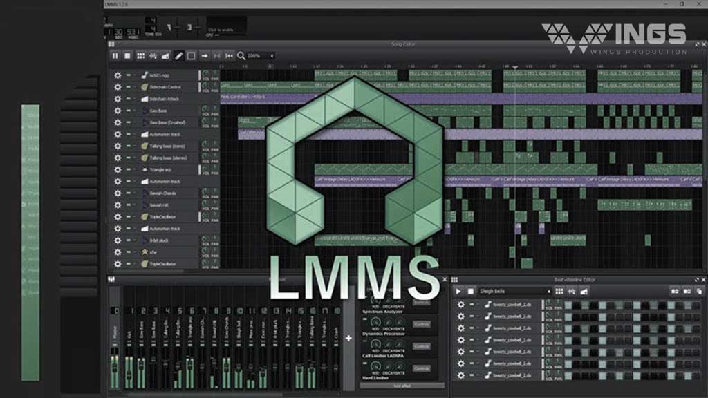 phần mềm LMMS làm beat nhạc