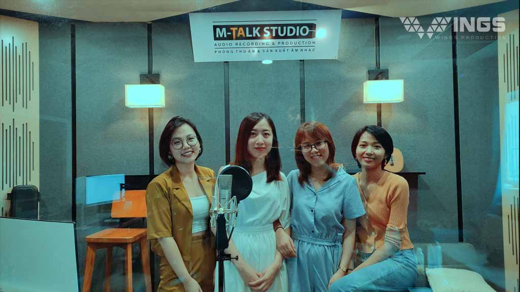 phòng thu âm Hà Nội M Talk Studio
