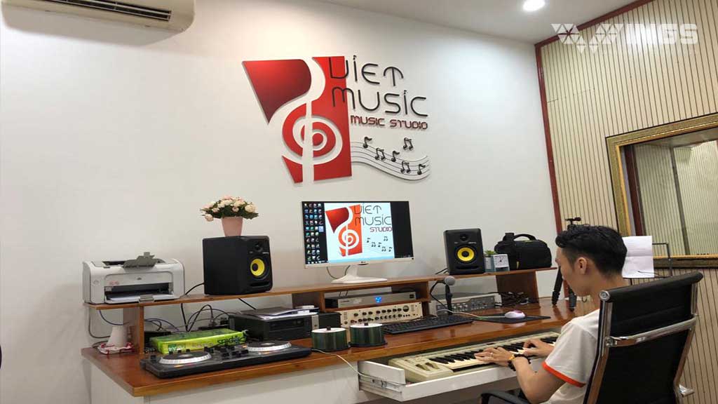 phòng thu âm Hà Nội VietMusic Studio